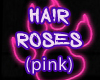 Hair Roses (pink)