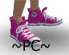 ~PC~Pink converse