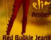 eli~ Amber Buckle JeansR