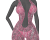 Pink Lace Bodysuit