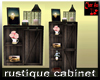Rustique Cabinet/shelves