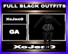 FULL BLACK OUTFITS