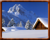 SNOW CABIN WALL FRAME