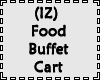 (IZ) Food Buffet Cart