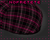 [N] Plaid Cap Pink
