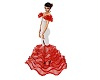 W Red Flamenco Dress 2