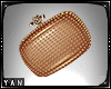 ~ Leather Purse Gold/Nud