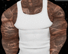 WHITE TANK&TAT