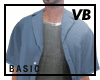 [VB] Blue Shirt Tucked