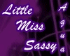 Little Miss Sassy Purple