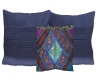 3 Soft Blue/Jewel Pillow