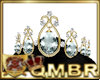 QMBR Crown Aq&D Gold