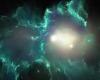 Blue Nebula In The Stars