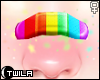 ☾ Rainbow Nose Bandage