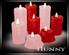 H. Valentines Candles
