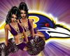 Raven Twin Cheerleaders