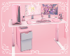 ♥ Pink gaming setup