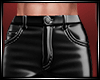 LS~Leather Baggy Pants