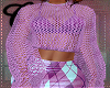 Purple Crochet Sweater