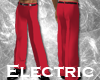 (W) red suit pants