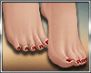 ღ Red  Feet