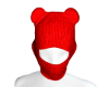 Beanie Mask x red
