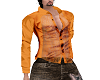 camisa orange transp
