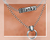Ring Necklace "Blanka''