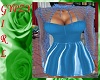 Sexy Leather Dress [blu]
