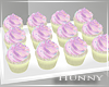 H. Rainbow Cupcakes