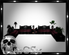 CS Pink Skull Couch