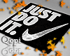 Just Do It Black Rugs