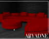 Modern Sofa Red