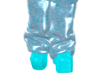 Light Blue Bandana Shoes