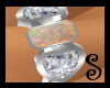 [S] Opal & Diamond ring