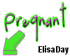 Pregnant Sticker