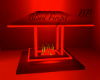 (BP) Black/glass Firepit