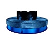 Blue Bliss Round Couch
