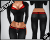 ~B~BLACK RED FIT ~PF~