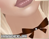 *MD*Bow Choker|Brown