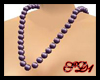 SD Purple Pearl Necklace