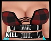 Kiss Red Check