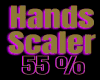 Hands Scaler 55 %