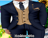 (A) Navy Classic Suit 2