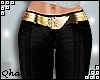 [Q]Black Chik*Pants-XL
