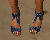 blue sandals