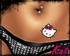 Tattoo belly Hello Kitty