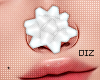 !!D Xmas Nose Bow White