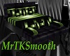 Toxic Green Poseless bed