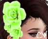 [CW] Hair Roses Green